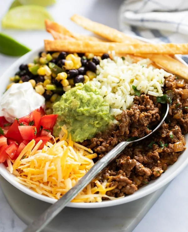 Mexican Burrito Rice Bowl